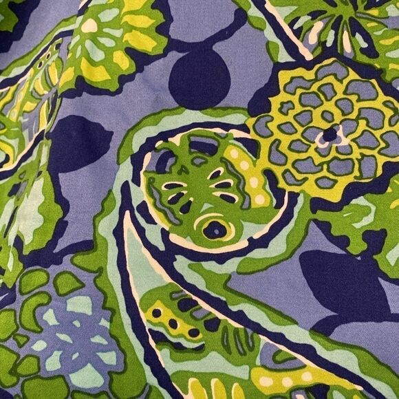 Jones of New York! Blue and Green Dress - Picture 4 of 11